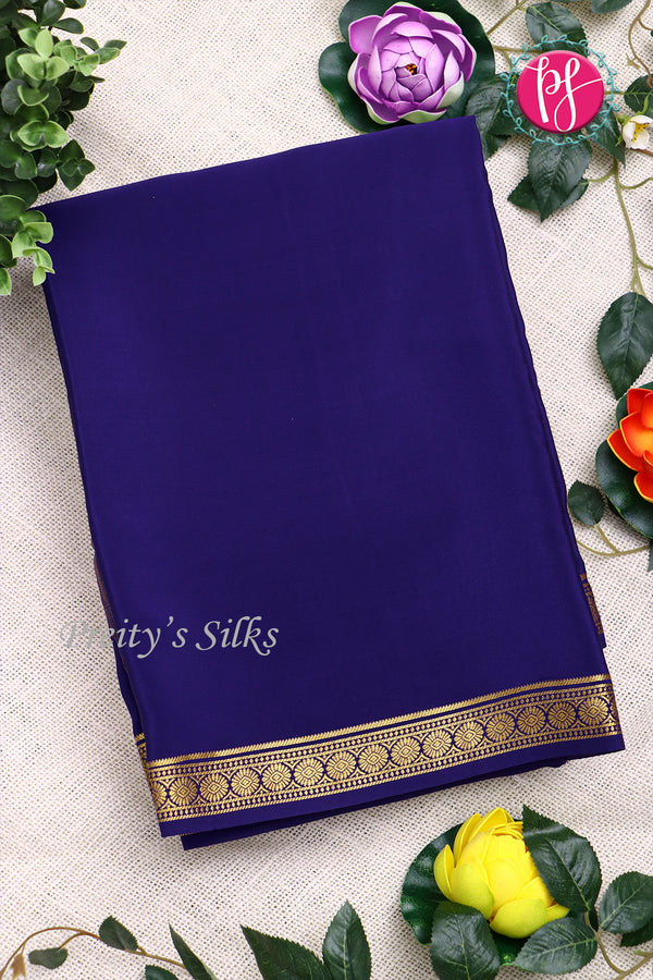 Premium Pure Mysore Crepe Silk Saree -PF80978