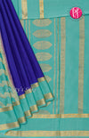 Pure Mysore Crepe Saree with Partli Pallu