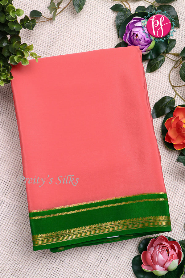 Premium Pure Mysore Crepe Silk Saree -PF80769