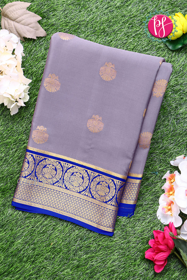Pure Mysore Crepe Silk Saree-PF77378