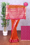 Butter Cotton Silk Saree- PF76271