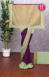 Semi Banarasi Georgette Silk Saree-PF71675