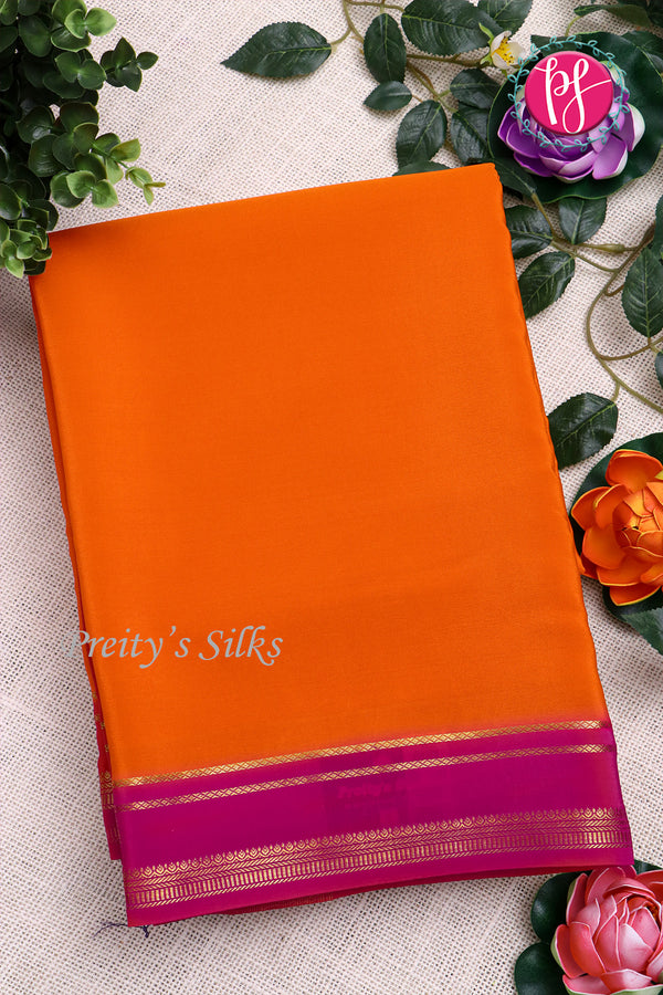 Premium Pure Mysore Crepe Silk Saree -PF80774