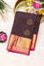 Semi Kanchipuram Silk Saree-PF77109