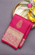 Pure Kanchipuram Silk Saree-Rani Pink - PF64173