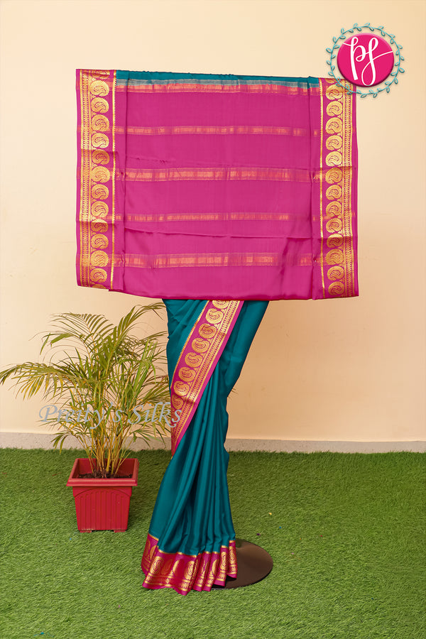 Pure Mysore Crepe Silk Saree