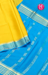 Pure Mysore Crepe Silk saree-PF64323