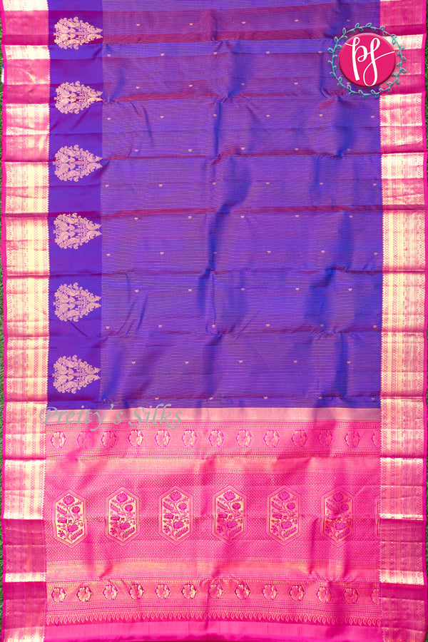 Pure Kanchipuram Silk Saree-PF72308