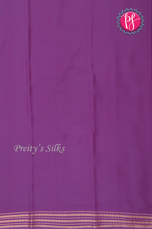 Pure Mysore Crepe Silk Saree -Lightpurple-PF84239
