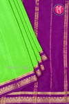 Premium Pure Mysore Crepe Silk Saree -PF80909