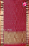 Half Pure Kanchipuram Silk Saree-PF68663