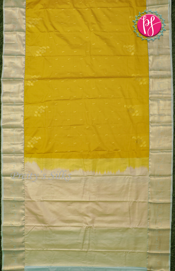 Half Pure Kanchipuram Silk Saree-PF60513