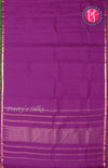 Pure Kanchipuram Silk Saree-Purple-PF68592