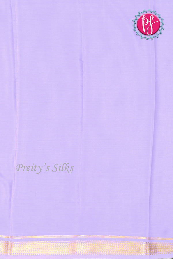 Pure Mysore Crepe Silk Saree -PF80455