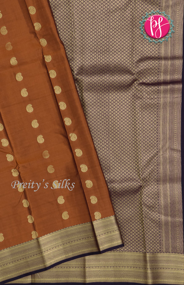 Pure Kanchipuram Silk Saree -PF63331