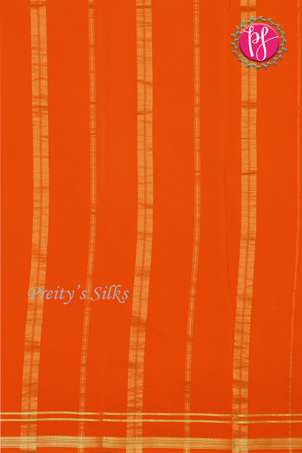 Premium Pure Mysore Crepe Silk Saree -PF80771