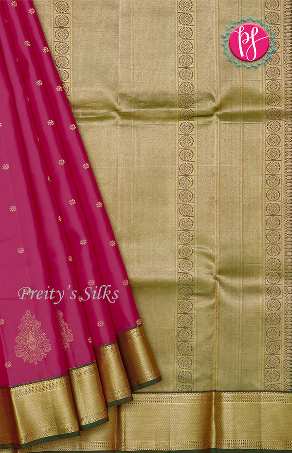 Pure kanchipuram Silk Saree-PF05911