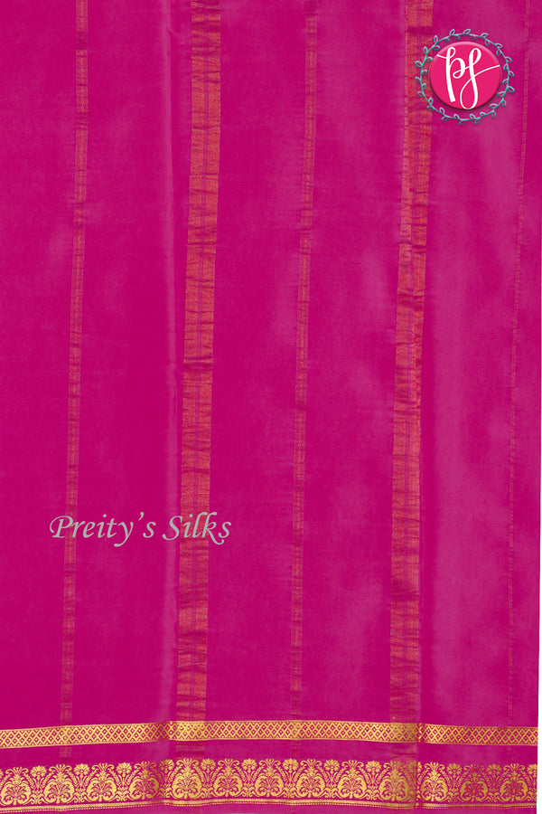 Premium Pure Mysore Crepe Silk Saree -PF80907