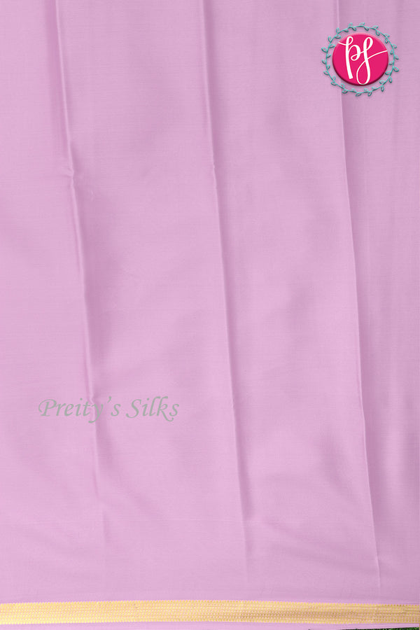 Pure Mysore Crepe Silk Saree -Lilac-PA03063