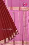 Pure Mysore Crepe Silk Saree