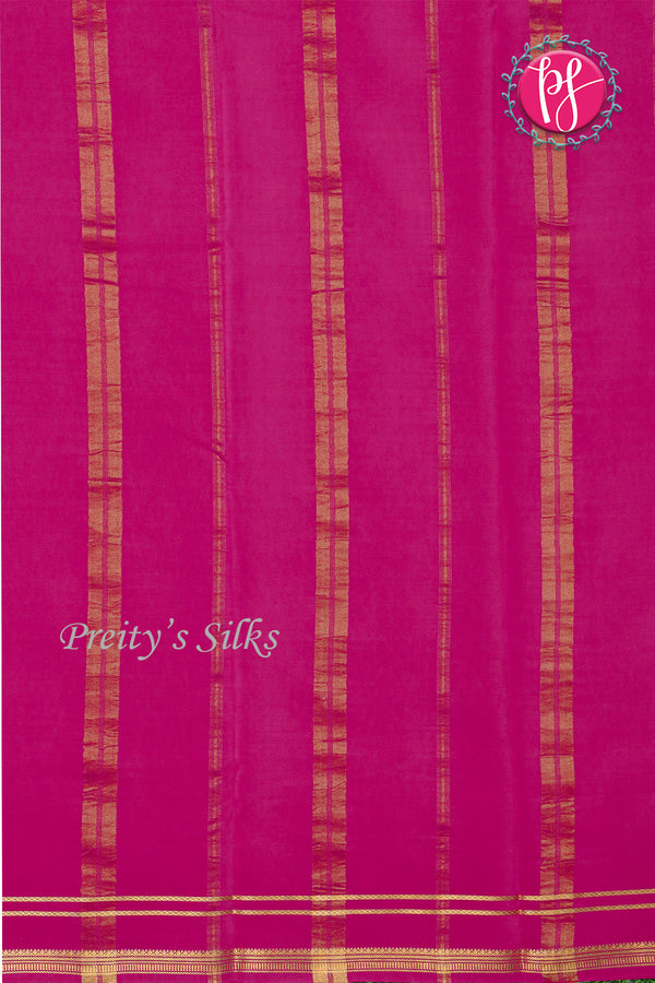 Premium Pure Mysore Crepe Silk Saree -PF80774