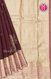 Half Pure Kanchipuram Soft Silk Saree-PF60484