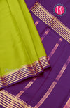 Pure Mysore Crepe Silk saree-PF64323