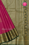 Half Pure Kanchipuram Silk Saree-PF60514