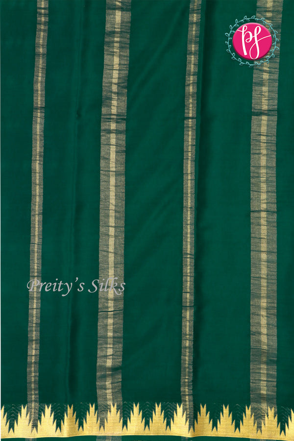Pure Mysore Crepe Silk Saree -PF77455