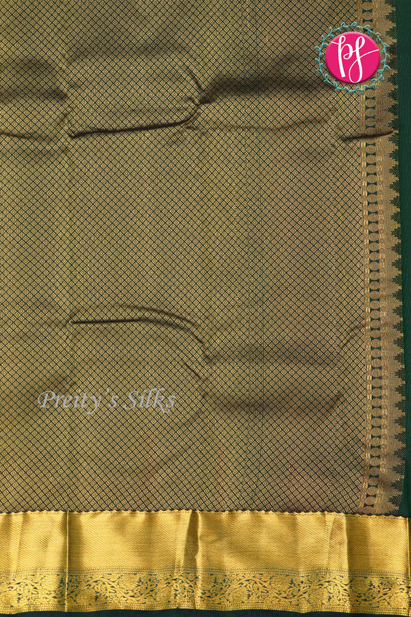 Semi Kanchipuram Silk Saree-PF77111