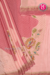 Wrinkle Chiffon Silk Saree with Bandani Prints