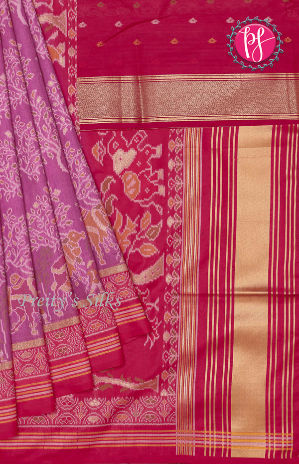 Semi Patola Soft Silk Saree