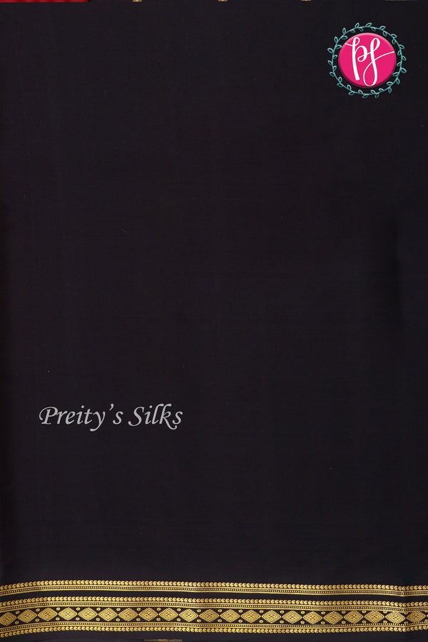 (Pre-Booking- Dispaching After 10 days)Rashmika Mandanna Reception Inspired Pure Mysore Crepe Silk Saree