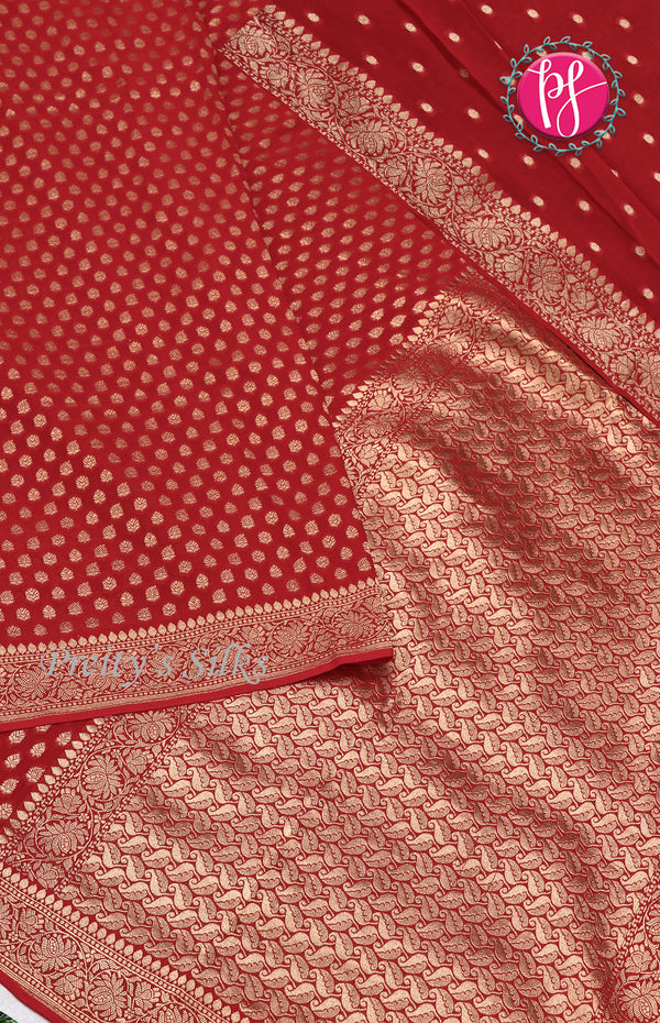 Premium Georgette Silk Saree-PF68794