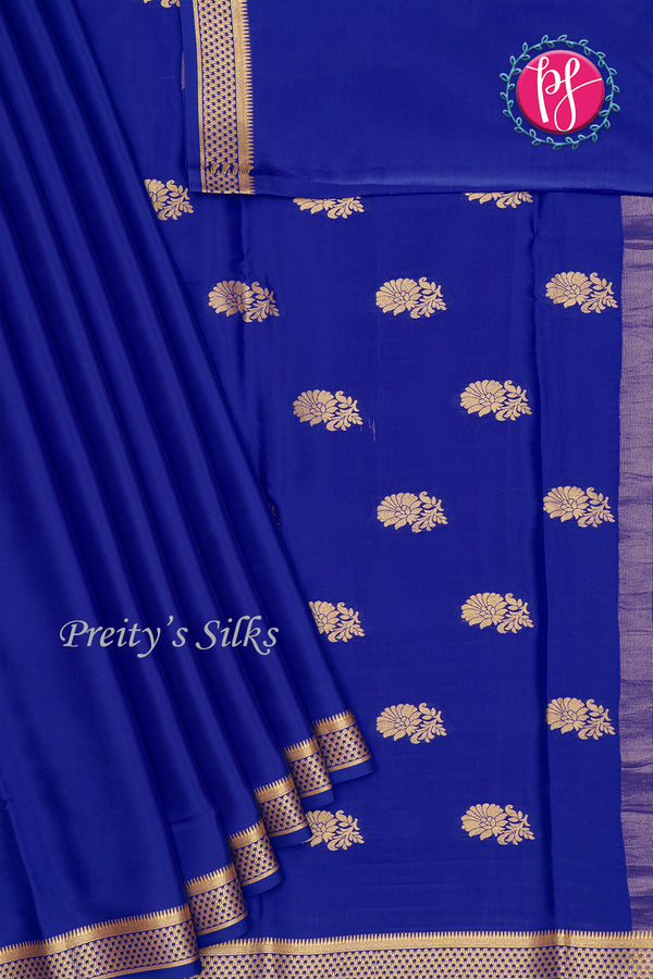 Pure Mysore Crepe Silk Saree