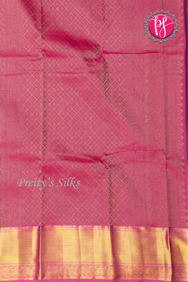 Semi Kanchipuram Silk Saree-PF55940