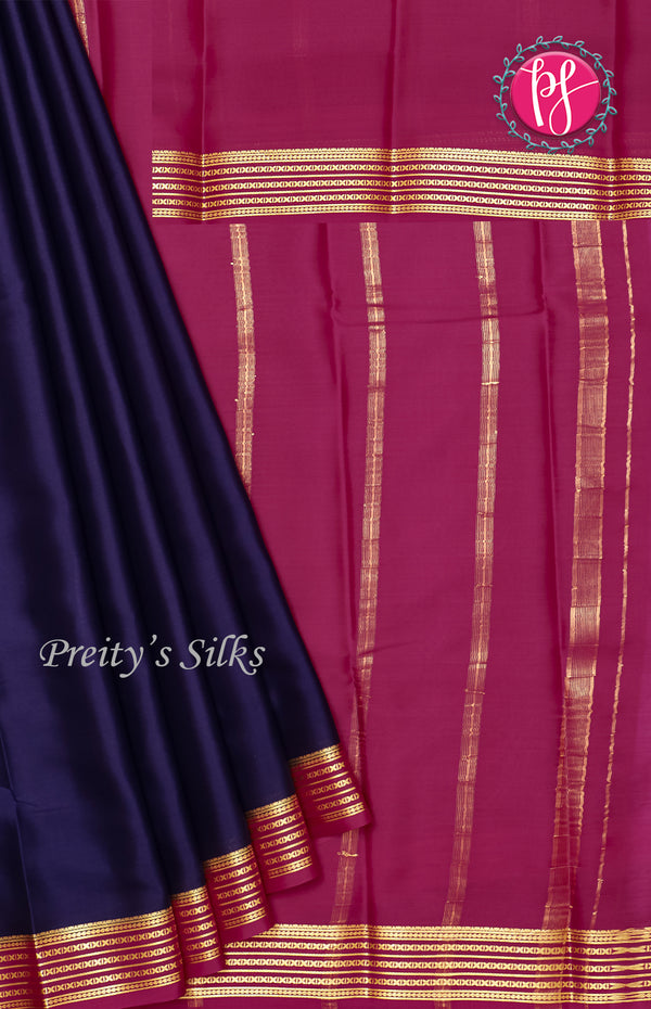 Pure Mysore Crepe Silk Saree
