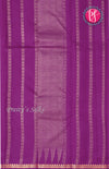Pure Kanchipuram Silk Saree-Purple-PF68592