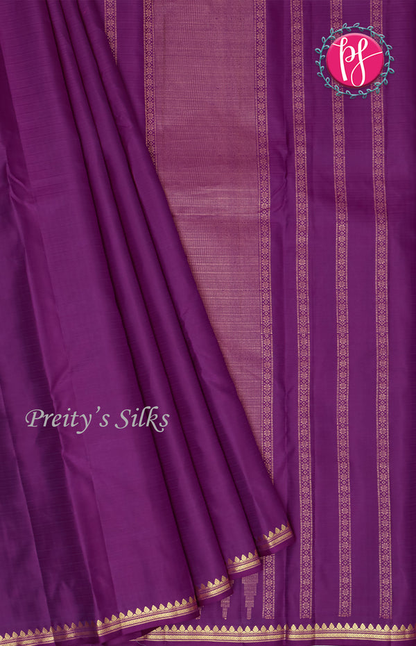 Half Pure Kanchipuram Silk Saree-PF68593