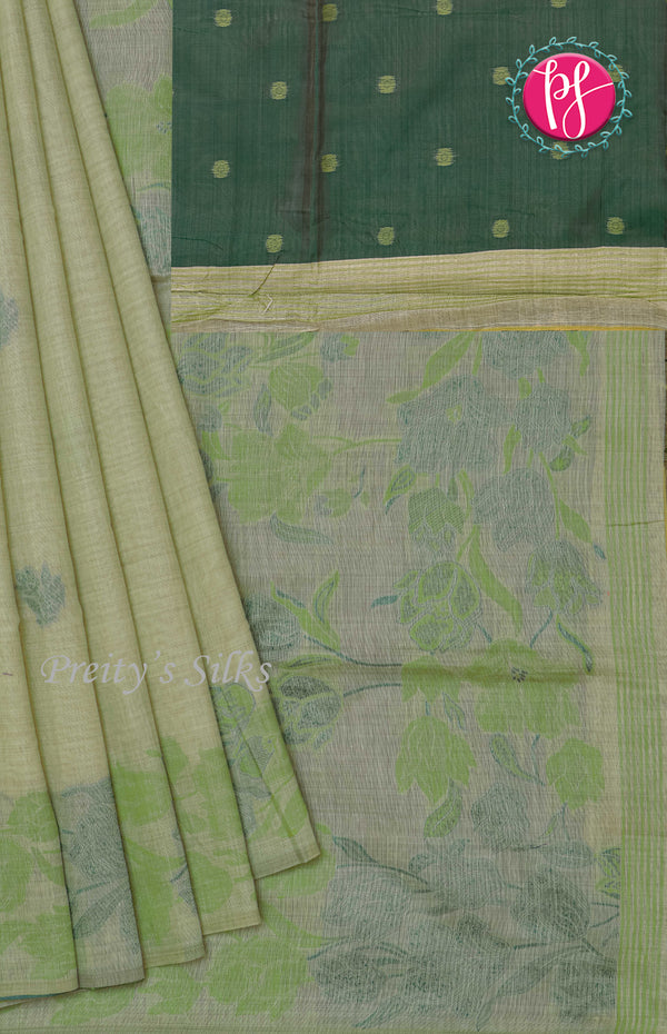 Cotton Blend Saree-PF57611