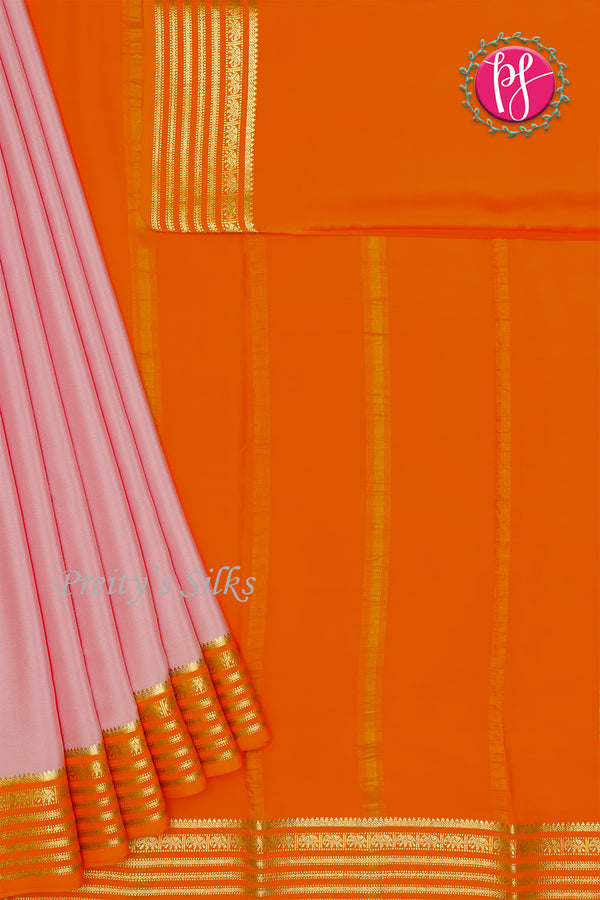 Pure Mysore Crepe Silk Saree