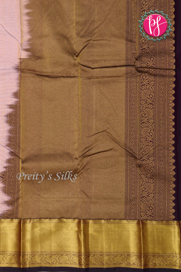 Semi Kanchipuram Silk Saree-PF55932