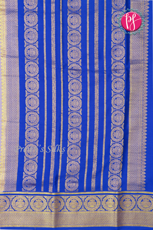 Pure Mysore Crepe Silk Saree-PF77378