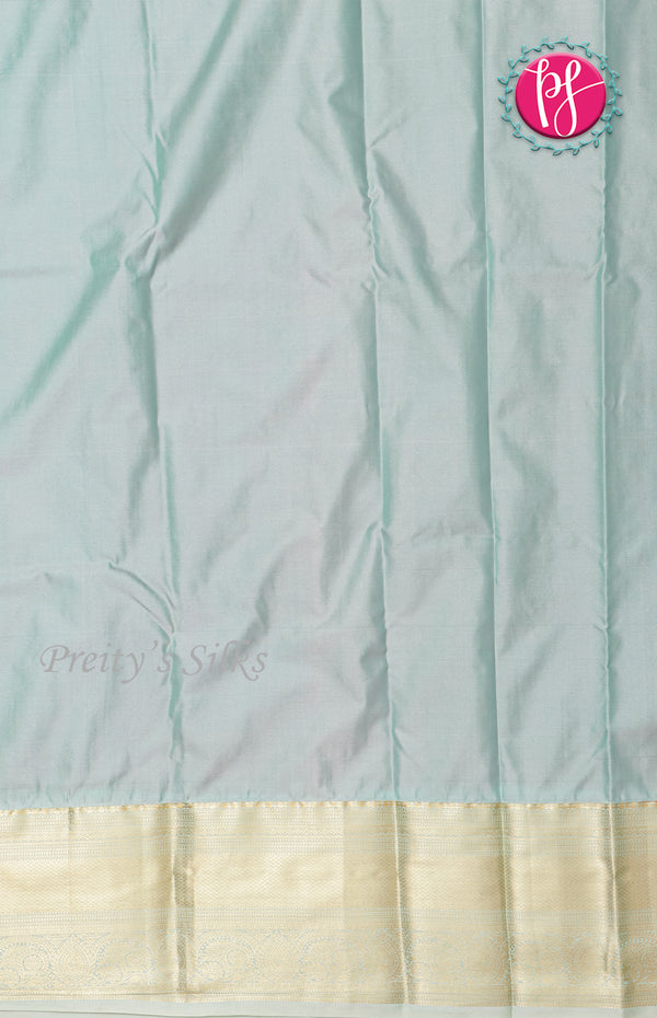 Semi Kanchipuram Silk Saree-PF60547