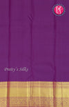 Pure Kanchipuram Silk Saree-Cream And Lavender-PF55516