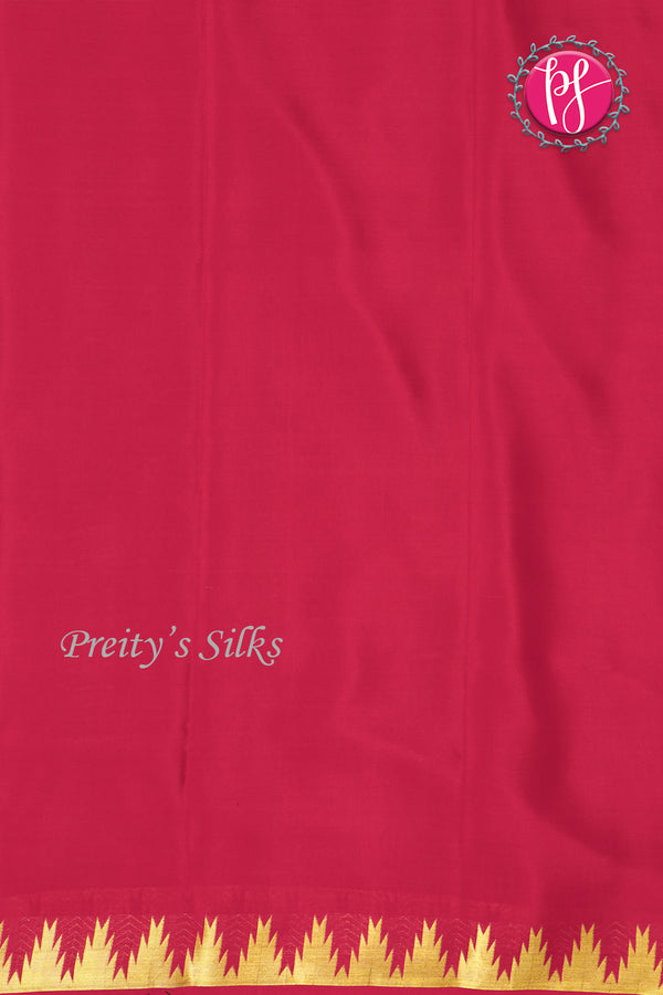 Pure Mysore Crepe Silk Saree -PF77458