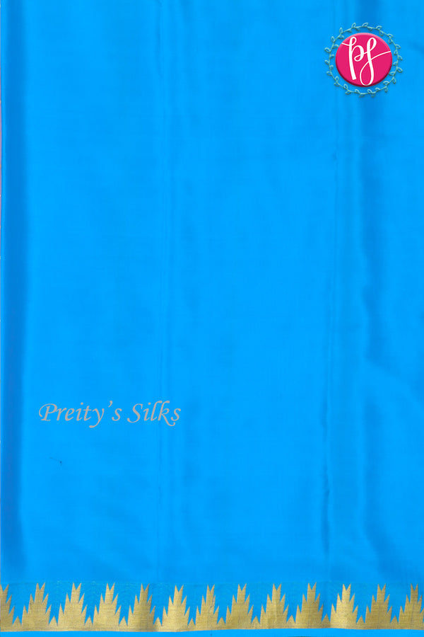 Pure Mysore Crepe Silk Saree -PF77456