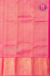 Pure Kanchipuram Silk Saree-Green And Pink-PF81253