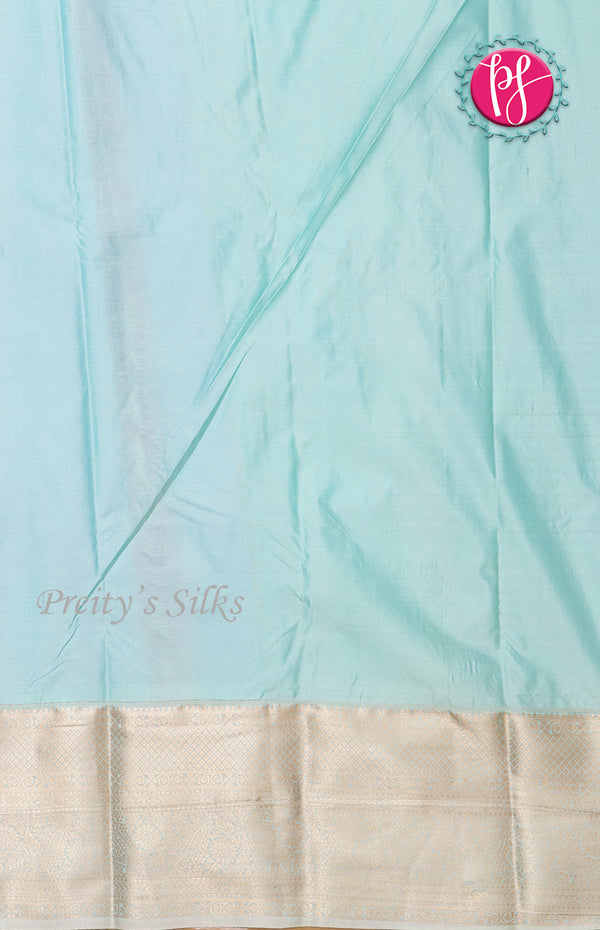 Semi Kanchipuram Silk Saree-PF60542