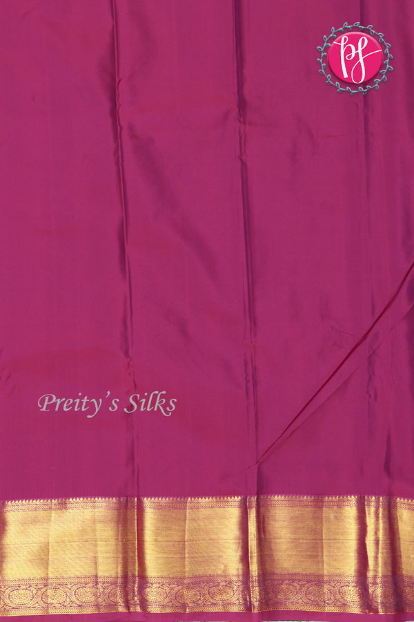 Semi Kanchipuram Silk Saree-PF55940